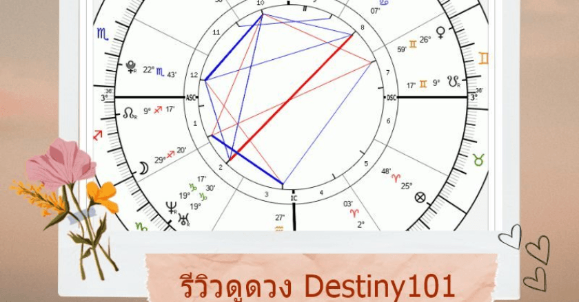 รีวิวดูดวงแพคเกจ Destiny101