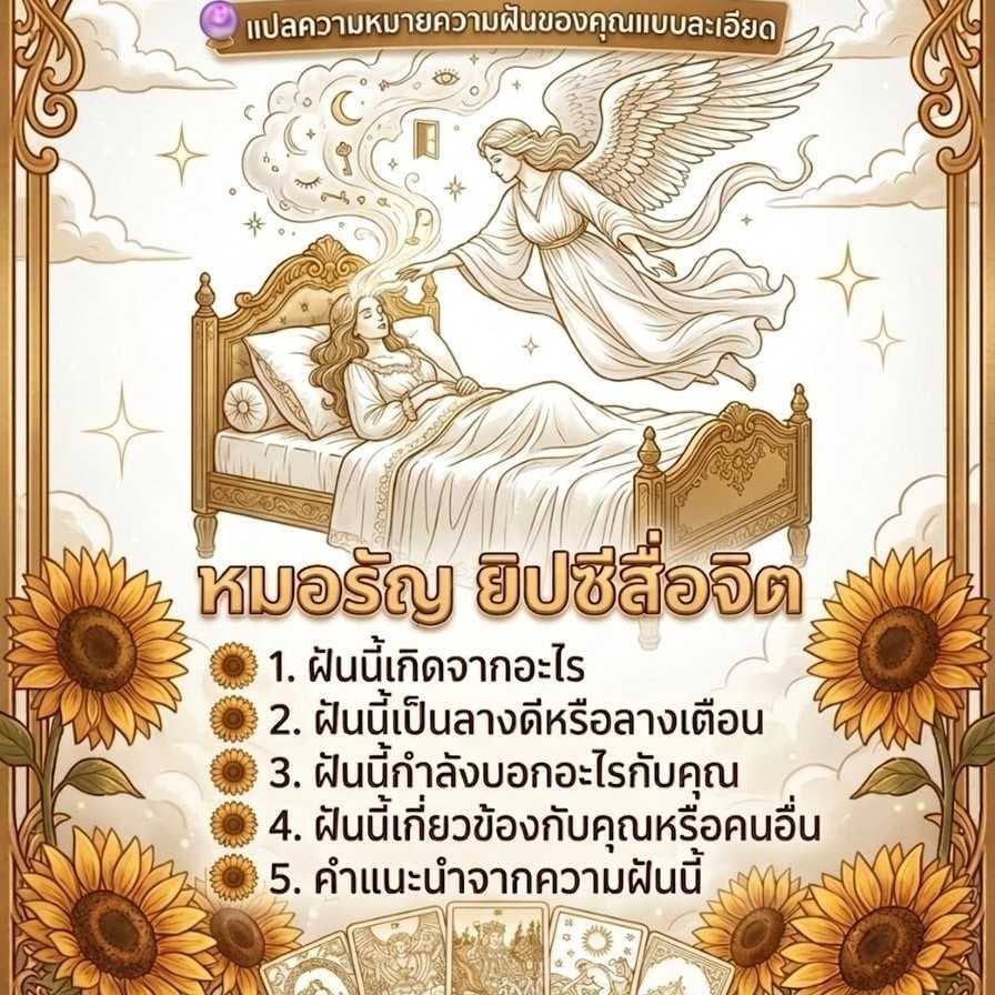 โปรทำนายฝัน