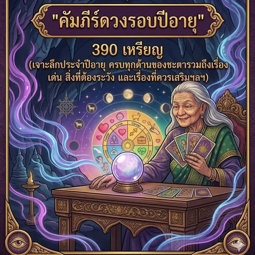 ไพ่สื่อดวง "คัมภีร์รอบปีอายุ"