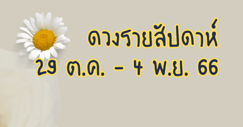 weekly with ดูดวงกับ Hi, please tarot